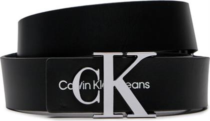 ΖΩΝΗ ΓΥΝΑΙΚΕΙΑ MONOGRAM HARDWARE 30MM K60K610281 ΜΑΥΡΟ CALVIN KLEIN JEANS από το MODIVO