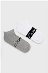 ΚΑΛΤΣΕΣ (2-PACK) ΑΝΔΡΙΚΕΣ, ΧΡΩΜΑ: ΑΣΠΡΟ 701218712 CALVIN KLEIN από το ANSWEAR