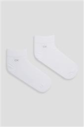 ΚΑΛΤΣΕΣ (2-PACK) ΑΝΔΡΙΚΕΣ, ΧΡΩΜΑ: ΑΣΠΡΟ 701218706 CALVIN KLEIN