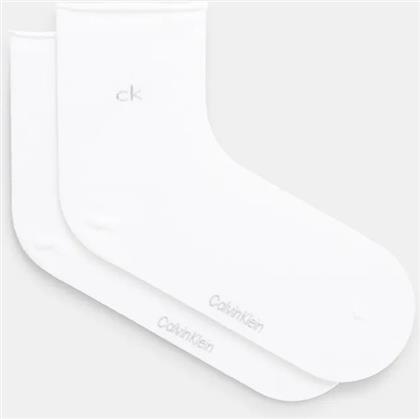 ΚΑΛΤΣΕΣ 2-PACK ΧΡΩΜΑ: ΑΣΠΡΟ, 701229681 CALVIN KLEIN