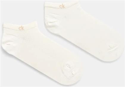 ΚΑΛΤΣΕΣ 2-PACK ΧΡΩΜΑ: ΑΣΠΡΟ, 701231383 CALVIN KLEIN