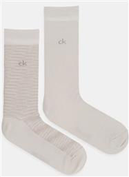 ΚΑΛΤΣΕΣ 2-PACK ΧΡΩΜΑ: ΜΠΕΖ, 701231365 CALVIN KLEIN