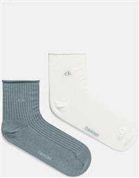 ΚΑΛΤΣΕΣ 2-PACK ΧΡΩΜΑ: ΜΠΛΕ, 701229681 CALVIN KLEIN