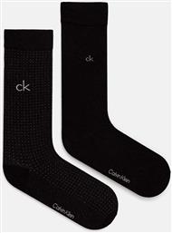 ΚΑΛΤΣΕΣ 2-PACK ΧΡΩΜΑ: ΜΑΥΡΟ, 701229432 CALVIN KLEIN