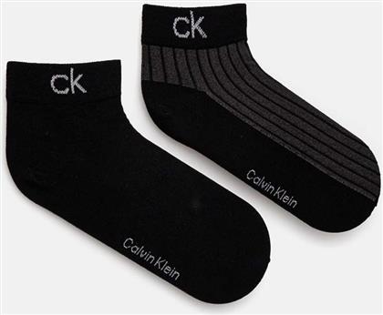 ΚΑΛΤΣΕΣ 2-PACK ΧΡΩΜΑ: ΜΑΥΡΟ, 701229434 CALVIN KLEIN