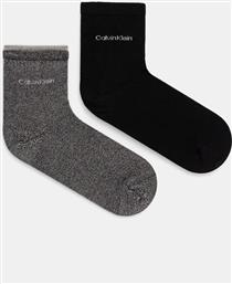 ΚΑΛΤΣΕΣ 2-PACK ΧΡΩΜΑ: ΜΑΥΡΟ, 701229452 CALVIN KLEIN