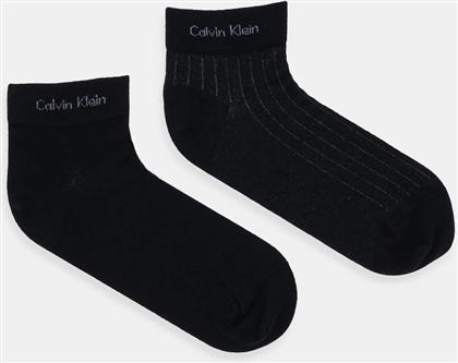 ΚΑΛΤΣΕΣ 2-PACK ΧΡΩΜΑ: ΜΑΥΡΟ, 701235972 CALVIN KLEIN