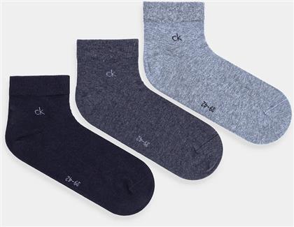 ΚΑΛΤΣΕΣ 3-PACK ΧΡΩΜΑ: ΜΠΛΕ, 701234209 CALVIN KLEIN