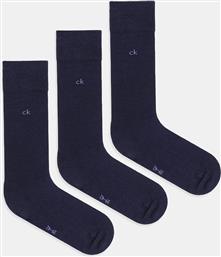 ΚΑΛΤΣΕΣ 3-PACK ΧΡΩΜΑ: ΝΑΥΤΙΚΟ ΜΠΛΕ, 701234208 CALVIN KLEIN