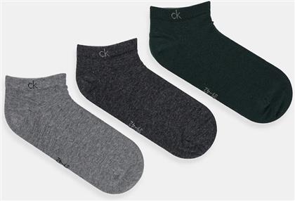 ΚΑΛΤΣΕΣ 3-PACK ΧΡΩΜΑ: ΠΡΑΣΙΝΟ, 701234366 CALVIN KLEIN