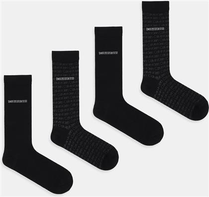 ΚΑΛΤΣΕΣ 4-PACK ΧΡΩΜΑ: ΜΑΥΡΟ, 701235980 CALVIN KLEIN