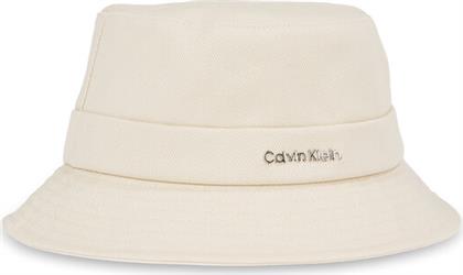 ΚΑΠΕΛΟ BACK TIE BUCKET K60K613161 ΕΚΡΟΥ CALVIN KLEIN