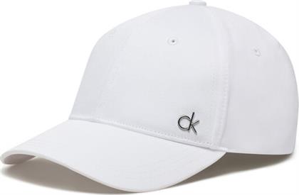 ΚΑΠΕΛΟ JOCKEY CK METAL COTTON CAP K60K613102 ΛΕΥΚΟ CALVIN KLEIN