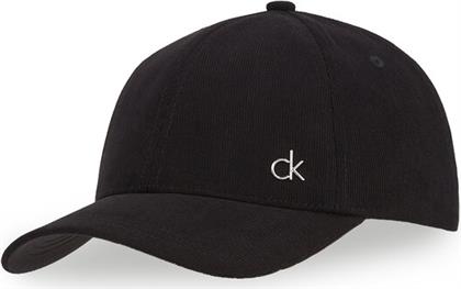 ΚΑΠΕΛΟ JOCKEY CORDUROY COTTON CAP K60K612894 ΜΑΥΡΟ CALVIN KLEIN