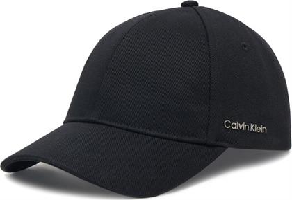 ΚΑΠΕΛΟ JOCKEY COTTON TWILL CAP K60K612910 ΜΑΥΡΟ CALVIN KLEIN