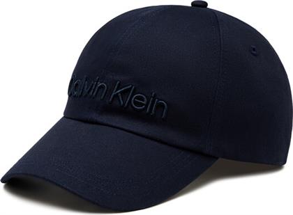 ΚΑΠΕΛΟ JOCKEY EMBROIDERY K50K505737 ΣΚΟΥΡΟ ΜΠΛΕ CALVIN KLEIN