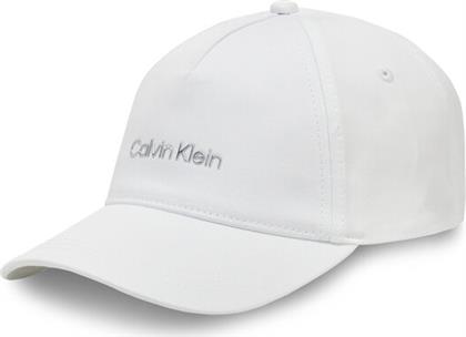 ΚΑΠΕΛΟ JOCKEY MUST TPU LOGO K60K610525 ΛΕΥΚΟ CALVIN KLEIN