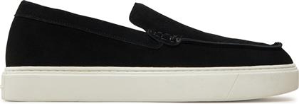 ΚΛΕΙΣΤΑ ΠΑΠΟΥΤΣΙΑ MOCCASIN SUEDE HM0HM01794 ΜΑΥΡΟ CALVIN KLEIN