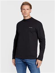 LONGSLEEVE K10K110179 ΜΑΥΡΟ REGULAR FIT CALVIN KLEIN