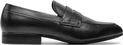 LORDS MOCCASIN HM0HM01541 ΜΑΥΡΟ CALVIN KLEIN