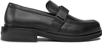 LORDS MOCCASIN W/ ICONIC PLAQUE HM0HM01452 ΜΑΥΡΟ CALVIN KLEIN