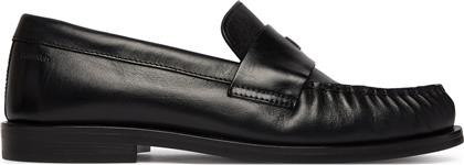 LORDS ROUND LOAFER LTH HW0HW03031 ΜΑΥΡΟ CALVIN KLEIN