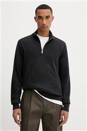 ΜΑΛΛΙΝΟ ΠΟΥΛΟΒΕΡ ΑΝΔΡΙΚΑ, ΧΡΩΜΑ: ΓΚΡΙ, LV04LD318G CALVIN KLEIN