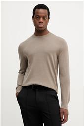ΜΑΛΛΙΝΟ ΠΟΥΛΟΒΕΡ ΑΝΔΡΙΚΑ, ΧΡΩΜΑ: ΚΑΦΕ, LV04LB305G CALVIN KLEIN
