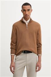 ΜΑΛΛΙΝΟ ΠΟΥΛΟΒΕΡ ΑΝΔΡΙΚΑ, ΧΡΩΜΑ: ΚΑΦΕ, LV04LD318G CALVIN KLEIN