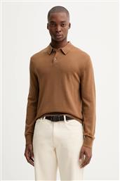 ΜΑΛΛΙΝΟ ΠΟΥΛΟΒΕΡ ΑΝΔΡΙΚΟ, ΧΡΩΜΑ: ΚΑΦΕ, LV04LD319G CALVIN KLEIN