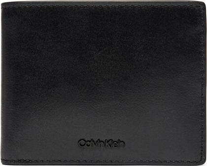 ΜΕΓΑΛΟ ΠΟΡΤΟΦΟΛΙ ΑΝΔΡΙΚΟ CK REFINED BIFOLD 5CC W/COIN K50K512700 ΜΑΥΡΟ CALVIN KLEIN