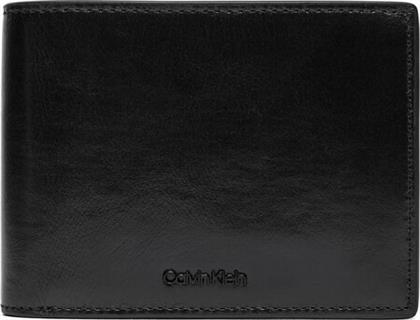 ΜΕΓΑΛΟ ΠΟΡΤΟΦΟΛΙ ΑΝΔΡΙΚΟ CK REFINED TRIFOLD 10CC W/COIN K50K512699 ΜΑΥΡΟ CALVIN KLEIN