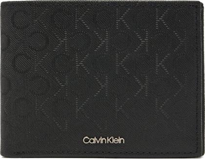 ΜΕΓΑΛΟ ΠΟΡΤΟΦΟΛΙ ΑΝΔΡΙΚΟ TRIFOLD 10CC W/COIN K50K512684 ΜΑΥΡΟ CALVIN KLEIN