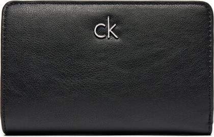 ΜΕΓΑΛΟ ΠΟΡΤΟΦΟΛΙ ΓΥΝΑΙΚΕΙΟ CK DAILY MEDIUM BIFOLD-PBL K60K613075 ΜΑΥΡΟ CALVIN KLEIN