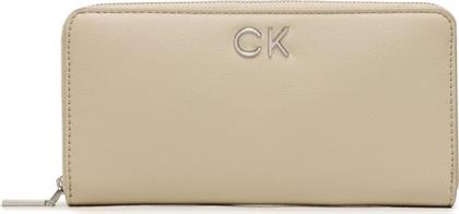 ΜΕΓΑΛΟ ΠΟΡΤΟΦΟΛΙ ΓΥΝΑΙΚΕΙΟ RE-LOCK Z/A WALLET LG PBL K60K610967 ΜΠΕΖ CALVIN KLEIN από το MODIVO