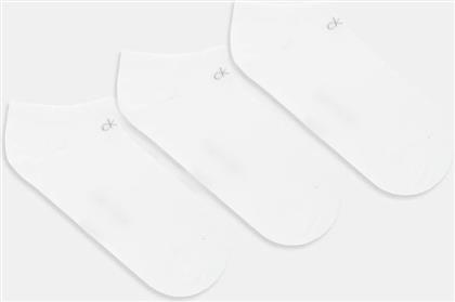 ΜΙΚΡΕΣ ΚΑΛΤΣΕΣ 3-PACK ΧΡΩΜΑ: ΑΣΠΡΟ, 701234369 CALVIN KLEIN