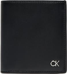 ΜΙΚΡΟ ΠΟΡΤΟΦΟΛΙ ΑΝΔΡΙΚΟ METAL CK TRIFOLD 6CC W/COIN K50K512290 ΜΑΥΡΟ CALVIN KLEIN