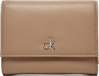 ΜΙΚΡΟ ΠΟΡΤΟΦΟΛΙ ΓΥΝΑΙΚΕΙΟ CK DAILY MEDIUM TRIFOLD-PBL K60K612851 ΜΠΕΖ CALVIN KLEIN