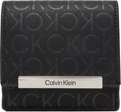 ΜΙΚΡΟ ΠΟΡΤΟΦΟΛΙ ΓΥΝΑΙΚΕΙΟ K60K612443 ΜΑΥΡΟ CALVIN KLEIN από το MODIVO