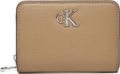 ΜΙΚΡΟ ΠΟΡΤΟΦΟΛΙ ΓΥΝΑΙΚΕΙΟ K60K612740 ΜΠΕΖ CALVIN KLEIN