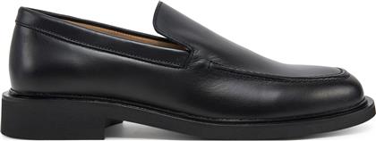 ΜΟΚΑΣΙΝΙΑ SQ RUBBER ONEPIECE MOCCASIN HM0HM01883 ΜΑΥΡΟ CALVIN KLEIN