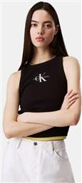 MONOLOGO ΓΥΝΑΙΚΕΙΟ ΑΜΑΝΙΚΟ T-SHIRT (9000226076-68372) CALVIN KLEIN