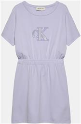 MONOLOGO METALLIC T-SHIRT DRESS (9000226183-85220) CALVIN KLEIN