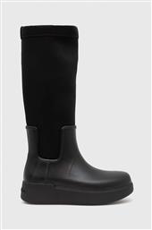 ΟΥΕΛΛΙΝΓΚΤΟΝ RAIN BOOT WEDGE HIGH ΧΡΩΜΑ: ΜΑΥΡΟ CALVIN KLEIN