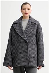 ΠΑΛΤΟ ΜΕ ΠΡΟΣΘΗΚΗ ΜΑΛΛΙΟΥ ΧΡΩΜΑ: ΓΚΡΙ, LV044D531G CALVIN KLEIN