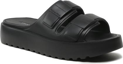 ΠΑΝΤΟΦΛΕΣ DOUBLE STRAP SLIPPER HM0HM00967 ΜΑΥΡΟ CALVIN KLEIN