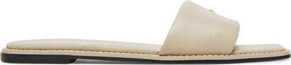 ΠΑΝΤΟΦΛΕΣ FLAT SANDAL SQUARE HF LTH HW0HW02652 ΜΠΕΖ CALVIN KLEIN
