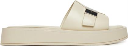 ΠΑΝΤΟΦΛΕΣ FLATFORM SLIDE W/CK HW - LTH HW0HW02368 ΕΚΡΟΥ CALVIN KLEIN