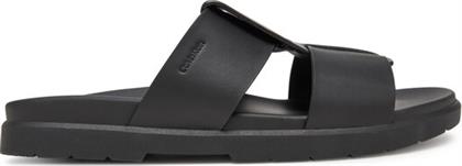 ΠΑΝΤΟΦΛΕΣ LUG SANDAL DOUBLE T LTH HM0HM01734 ΜΑΥΡΟ CALVIN KLEIN