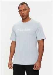 T-SHIRT 00GMS4K190 ΓΑΛΑΖΙΟ REGULAR FIT CALVIN KLEIN από το MODIVO